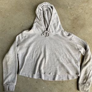 Brandy Melville light grey hoodie